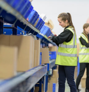 Wrapide Picture of warehouse working picking goods