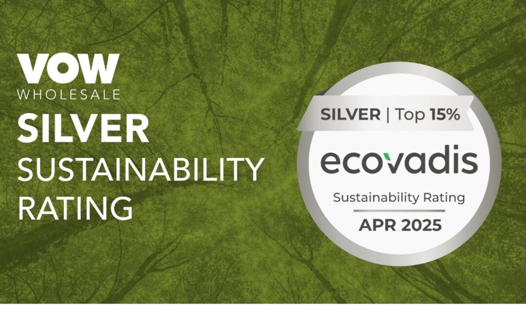 VOW Wholesale Achieves EcoVadis SILVER Sustainability Rating!